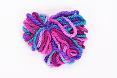 Textile - Dyed Wool Sample, Robin Walker, 1999
