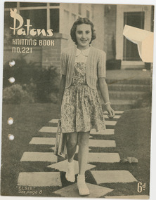 Book, Knitting, Patons Knitting Book no. 221