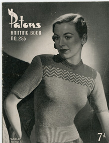 Book, Knitting, Patons Knitting Book no. 255