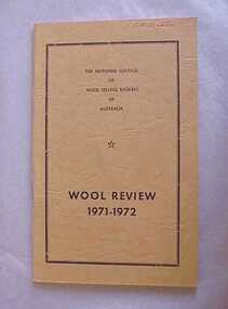 Journal, Wool review 1971-1972