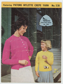Book, Knitting, Patons Knitting Book no. 538
