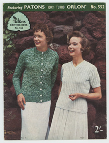 Book, Knitting, Patons Knitting Book no. 552