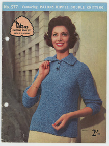 Book, Knitting, Patons Knitting Book no. 577