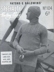 Book, Knitting, Patons and Baldwins' Specialty Knitting Book no. 104