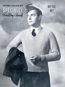 Book, Knitting, Patons and Baldwins' Specialty Knitting Book no. 111