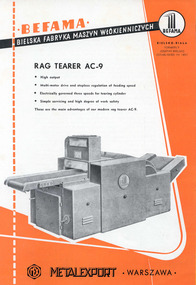 Pamphlet, Rag Tearer AC-9