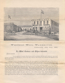 Pamphlet, Western Wool Warehouse