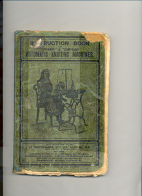 Book, Instruction book for ordinary and compound automatic knitting machines