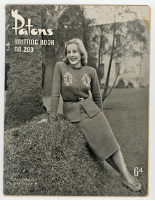 Book, Knitting, Patons Knitting Book no. 203