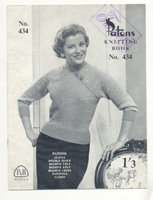 Book, Knitting, Patons Knitting Book no. 434