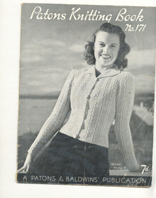 Book, Knitting, Patons Knitting Book no. 171
