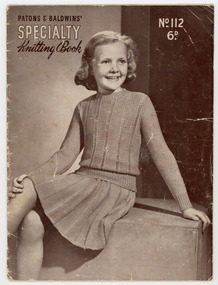 Book, Knitting, Patons Specialty Knitting Book no. 112