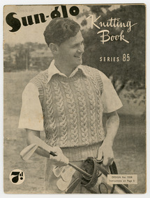 Book, Knitting, Sun-glo Knitting Book series 85