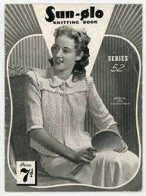 Book, Knitting, Sun-glo Knitting Book series 52