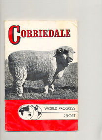 Book, Corriedale: world progress report