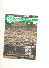 Journal, Dalgety Farmers Annual Wool Digest 1988/89 season