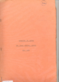 Book, Summaries of Papers: Board of International Wool Secretariat Meeting, 1965