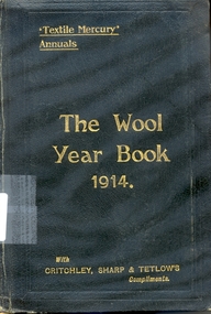 Book, The Wool Year Book 1914, 1914