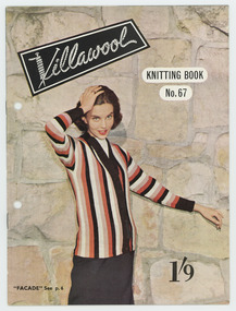 Book, Knitting, Villawool Knitting Book no. 67