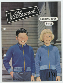 Book, Knitting, Villawool Knitting Book no. 68