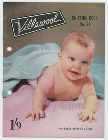 Book, Knitting, Villawool Knitting Book no. 71