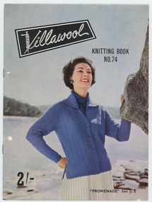 Book, Knitting, Villawool Knitting Book no. 74