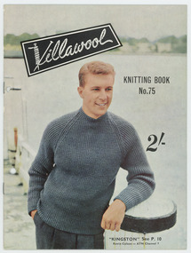 Book, Knitting, Villawool Knitting Book no. 75