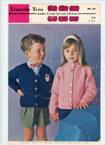 Book, Knitting, Lincoln Trio Knits no. 49