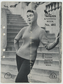 Book, Knitting, Patons Knitting Book no. 481