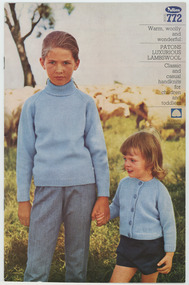 Book, Knitting, Patons Knitting Book no. 772