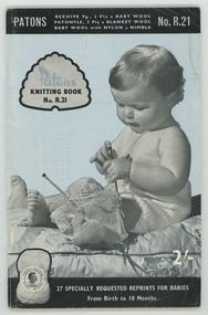 Book, Knitting, Patons Knitting Book No. R.26
