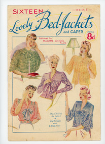 Book, Knitting, Sixteen Lovely Bed-Jackets and Capes, series 8