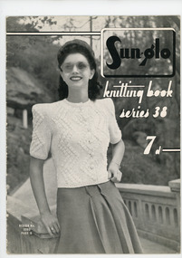 Book, Knitting, Sun-glo Knitting Book series 38
