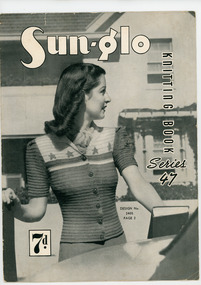 Book, Knitting, Sun-glo Knitting Book series 45