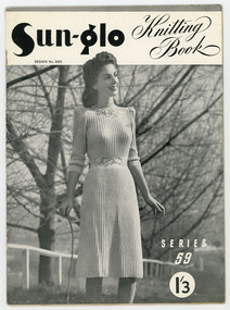 Book, Knitting, Sun-glo Knitting Book series 59