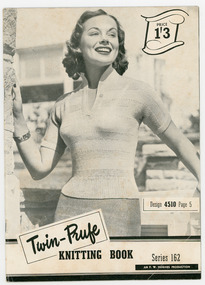 Book, Knitting, Twin-Prufe Knitting Book series 162