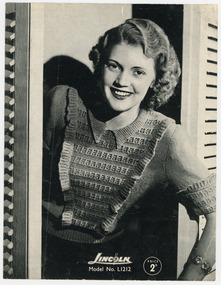 Book, Knitting, Lincoln Knitting leaflet no. L1212