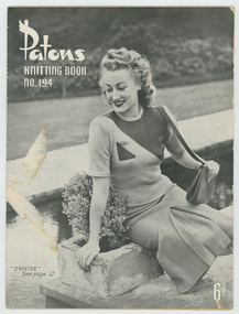 Book, Knitting, Patons Knitting Book no. 194