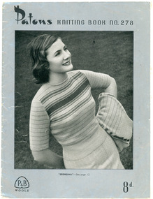 Book, Knitting, Patons Knitting Book no. 278
