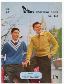 Book, Knitting, Patons Knitting Book no. 438