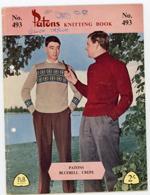 Book, Knitting, Patons Knitting Book no. 493