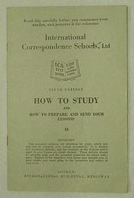 Book, How to study and how to prepare and send your lessons No 18, 5th ed