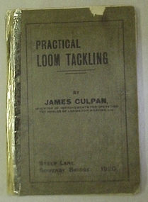 Book, Practical tackling of the plain and fancy loom