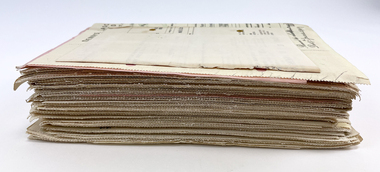 stack of paper documents