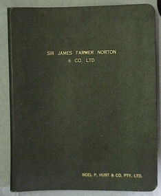 Catalogue, Sir James Farmer Norton & Co Ltd