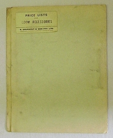 Price list, Price lists for Loom Accessories