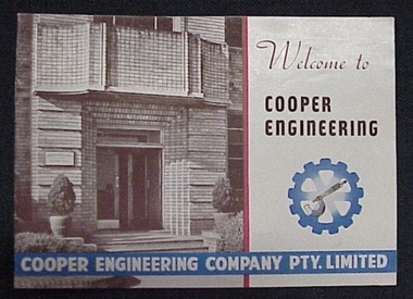 Booklet, Welcome to Cooper Engineering