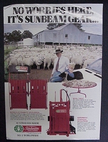 Pamphlet, No worries here, it's Sunbeam Gear
