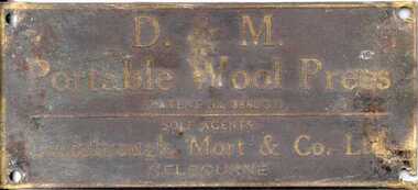Makers Plate