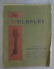 Booklet, Wolseley
